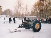 Самодельный Снегоход – 1997 г. (Клуб юных техников ЧЭМК)