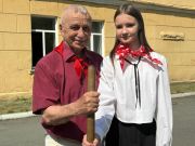 Встреча «Пионеров» и «Первых» в филиале школы № 104