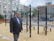 Продолжается благоустройство территории по улице Молодогвардейцев, 47а