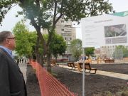 Продолжается благоустройство территории по улице Молодогвардейцев, 47аПродолжается благоустройство территории по улице Молодогвардейцев, 47а