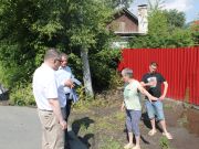 В Калининском районе проведены по ликвидации последствий ливневых дождей