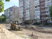 На проспекте Победы продолжается благоустройство по нацпроекту