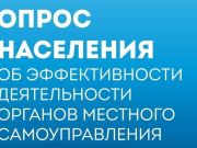 Опрос об эффективности деятельности органов местного самоуправления