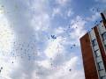 Флешмоб с воздушными шарами